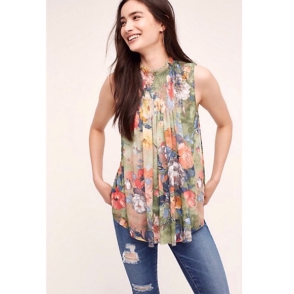 Anthropologie Tops - Anthropologie Deletta Epona Swing Top, size S-M